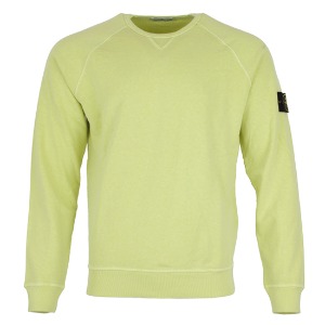 스톤아일랜드 남성 면 맨투맨 티셔츠 761566360 V0131 (LEMON)/XL